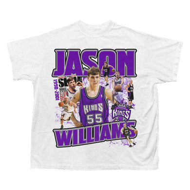 JASON WILLIAMS BASKETBALL KINGS SACRAMENTO NBA WHITE CHOCOLATE