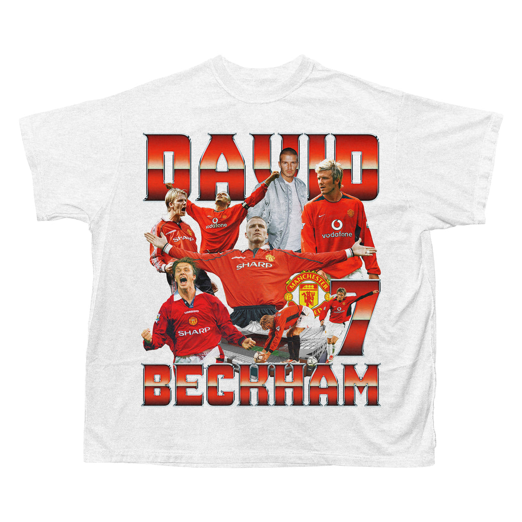 DAVID BECKHAM MANCHESTER UNITED FOOTBALL LEGEND MAN U