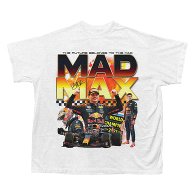 MAX VERSTAPPEN FORMULA ONE RED BULL F1 TEE SHIRT BOOTLEG VINTAGE